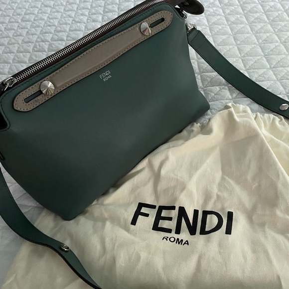 Fendi Handbags - FENDI By The Way Satchel Leather with Studs